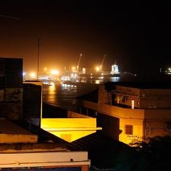 Cabo Verde streets and people — PAS-0316