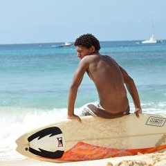 Robertney Barros surfing Ponta Preta — SPO-0154