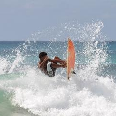 Robertney Barros surfing Ponta Preta — SPO-0159