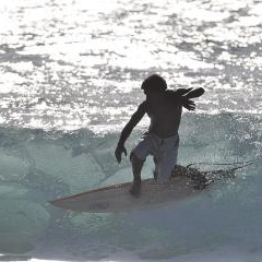 Robertney Barros surfing Ponta Preta — SPO-0173