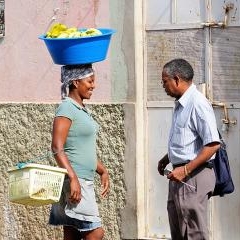 Tirgus - Cape Verde - Praia — PAS-0099